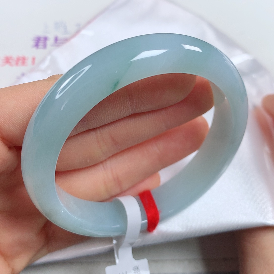 翡翠手镯未镶嵌 正圈①④⑤