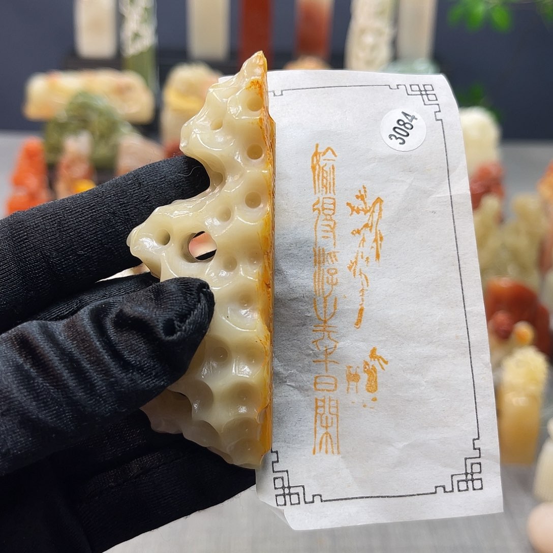 寿山石印石包邮包刻3084