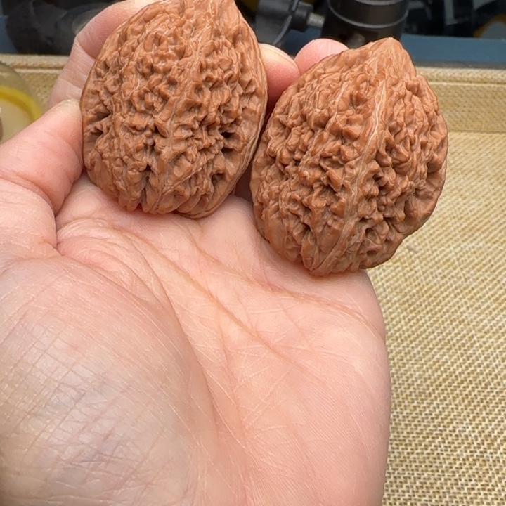 文玩核桃吊坠大蒜头不打药37