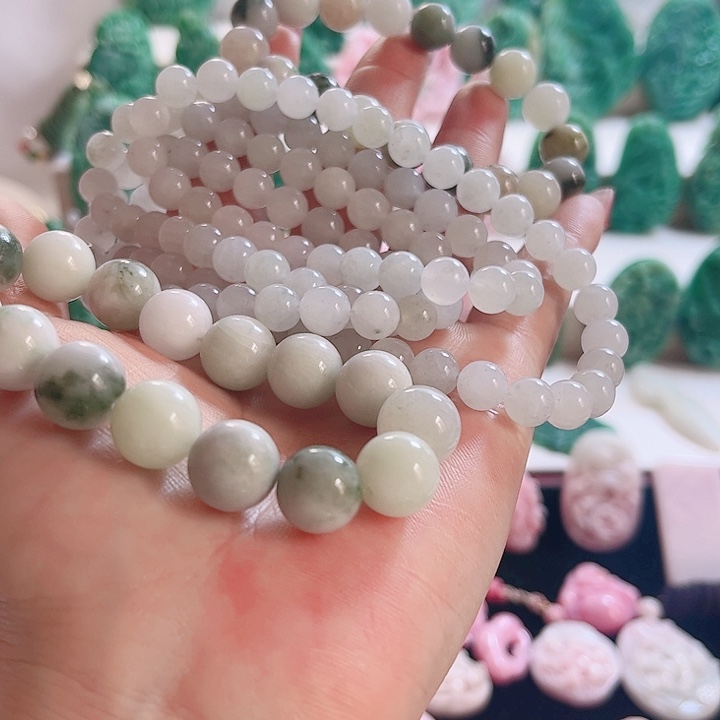 未镶嵌独山玉手链无****为