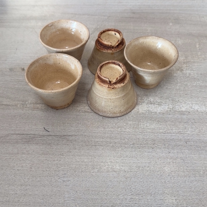 瓷片茶道具工艺品