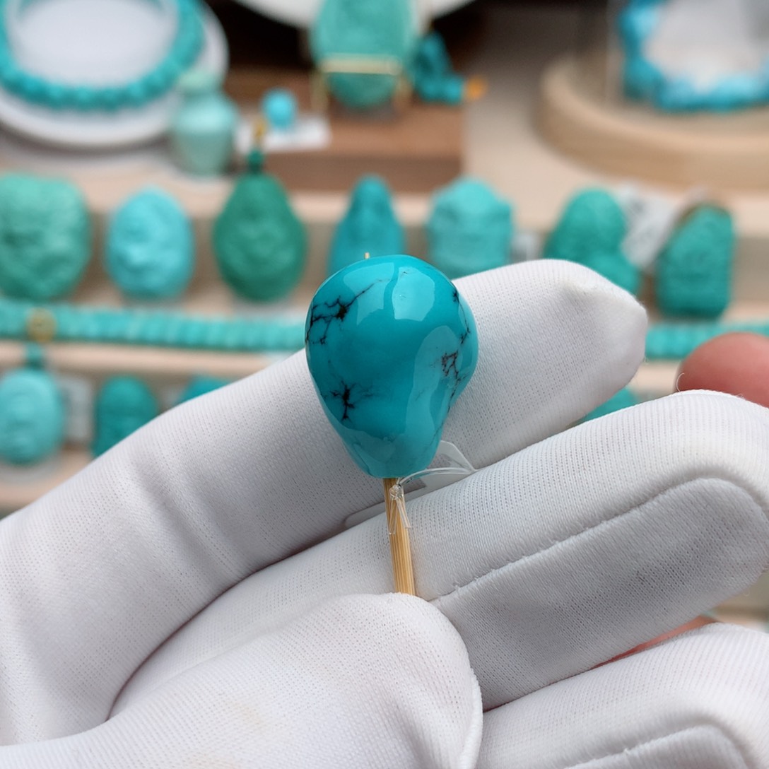 绿松石珠宝奇石未镶嵌