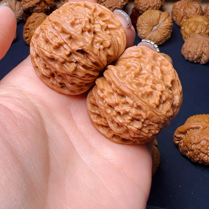 文玩核桃吊坠磨盘42