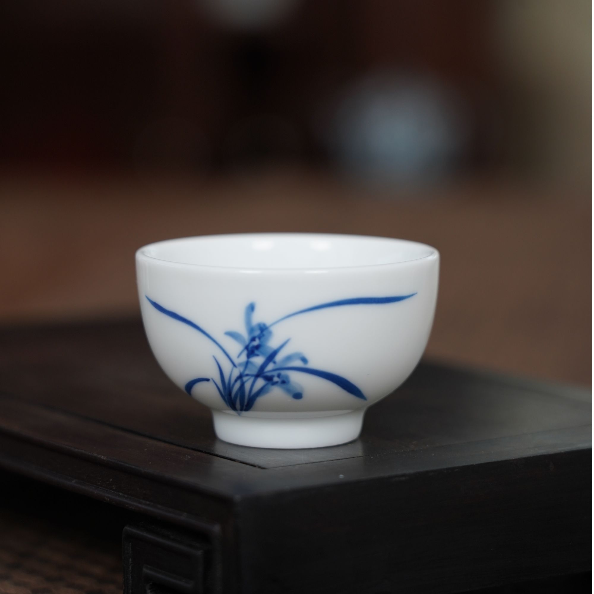 景德镇【大海严选】青花小写意 小茶碗杯 容量30ml