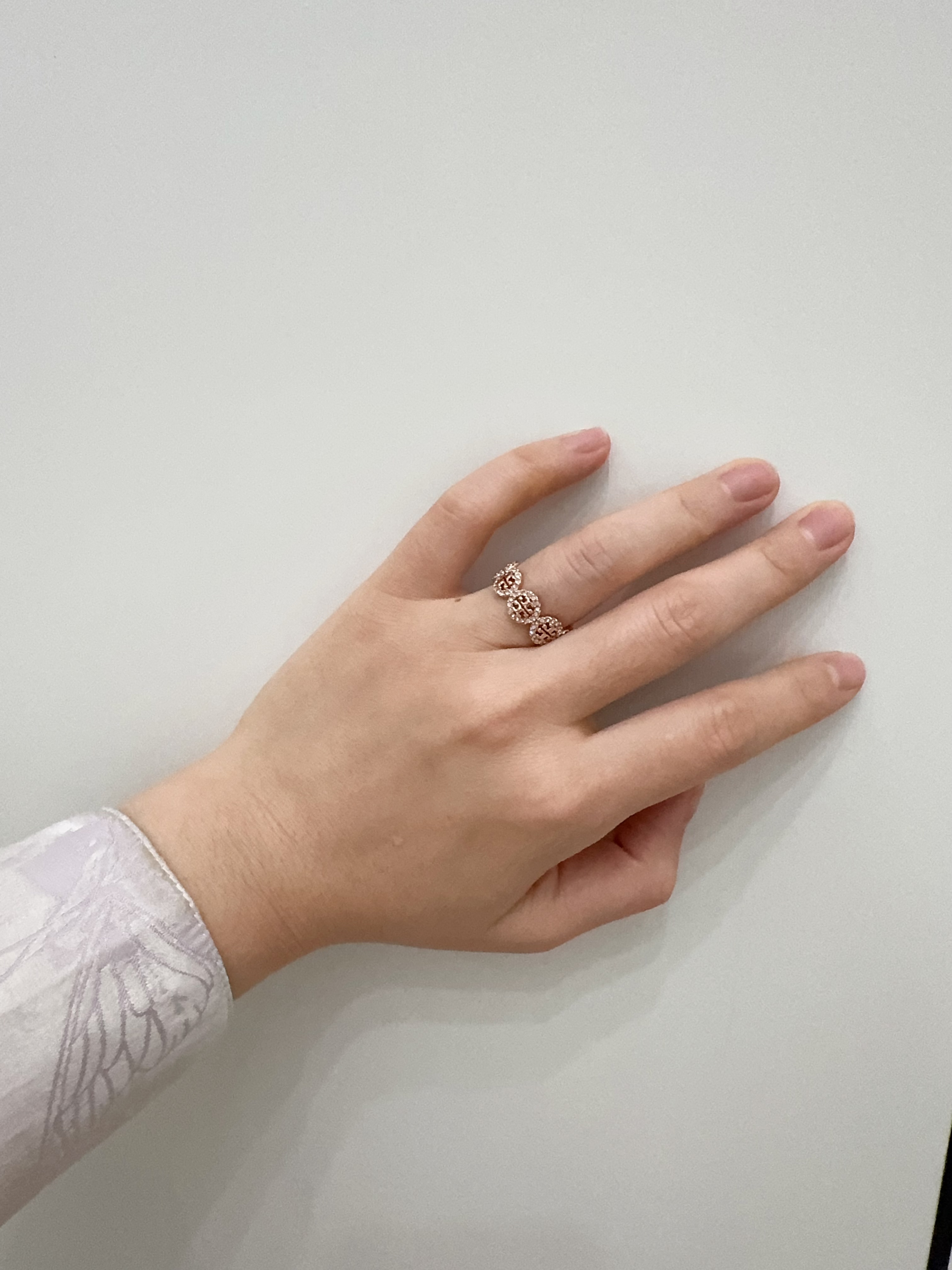 合金戒指 满钻戒指