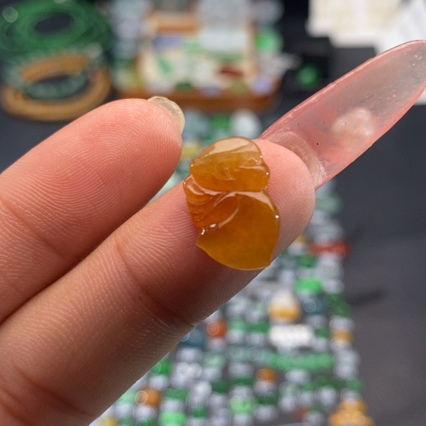 【闪购商品】翡翠挂件未镶嵌仙子