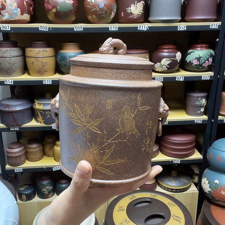 紫砂茶叶罐紫砂茶叶罐