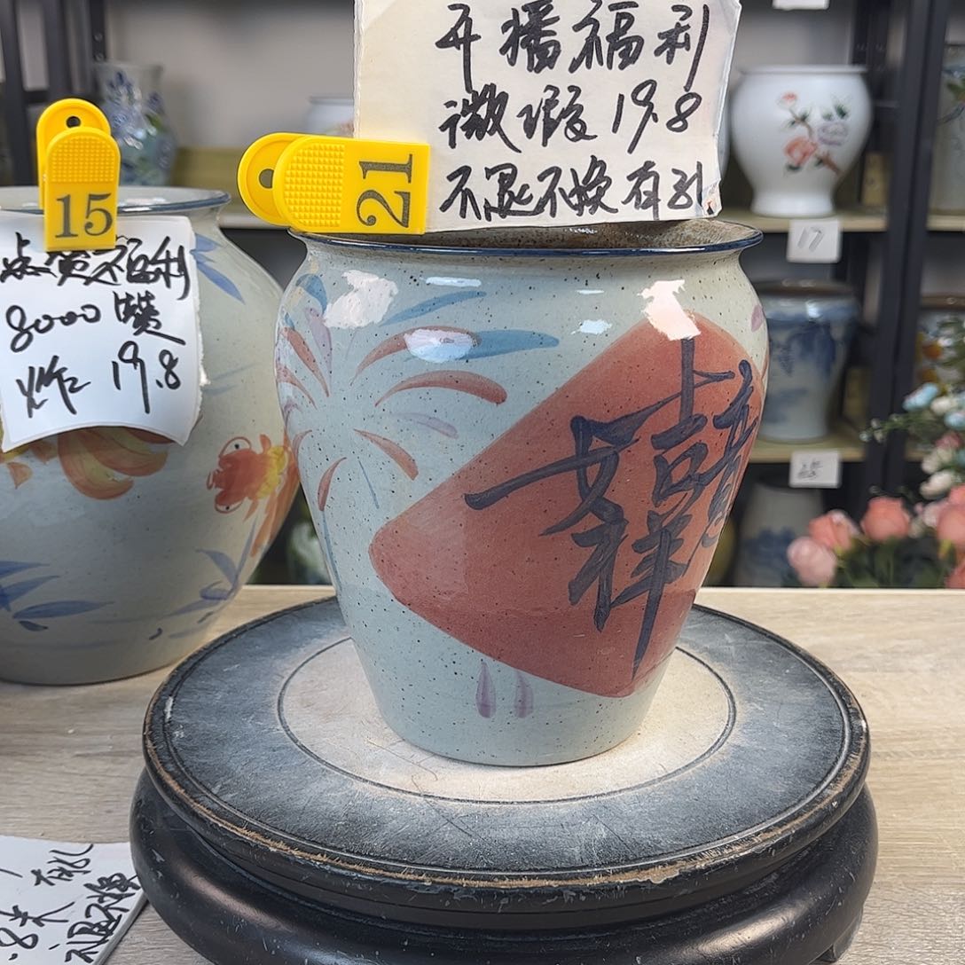 罐1xc景德镇陶瓷花盆