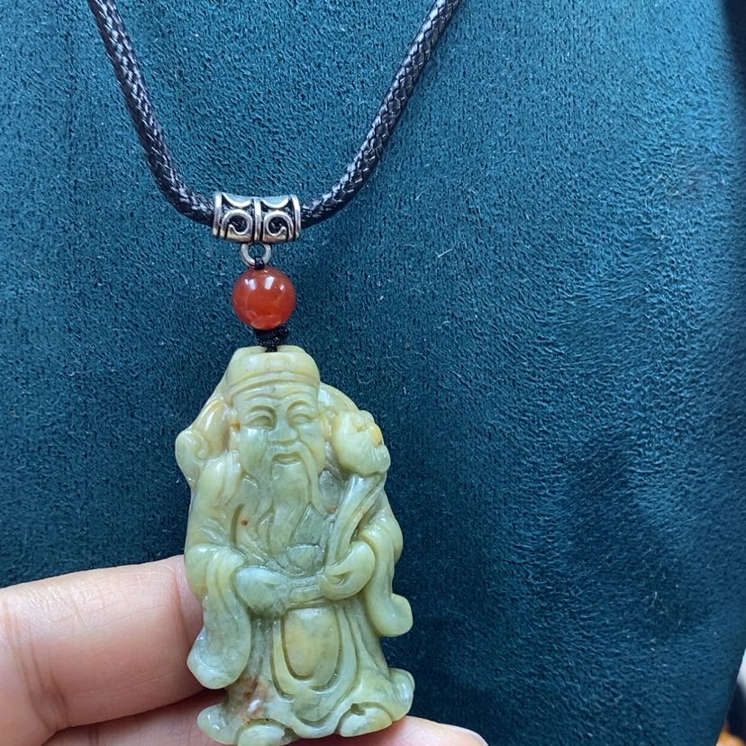 【闪购商品】蛇纹石玉吊坠未镶嵌