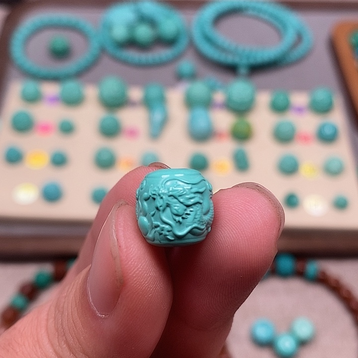 原生态湖北矿散珠配饰，尺寸12