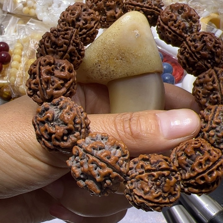 核桃手串/手链孟师傅中大号钩子