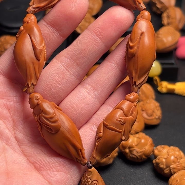 橄榄核手串/手链爱***猫手串