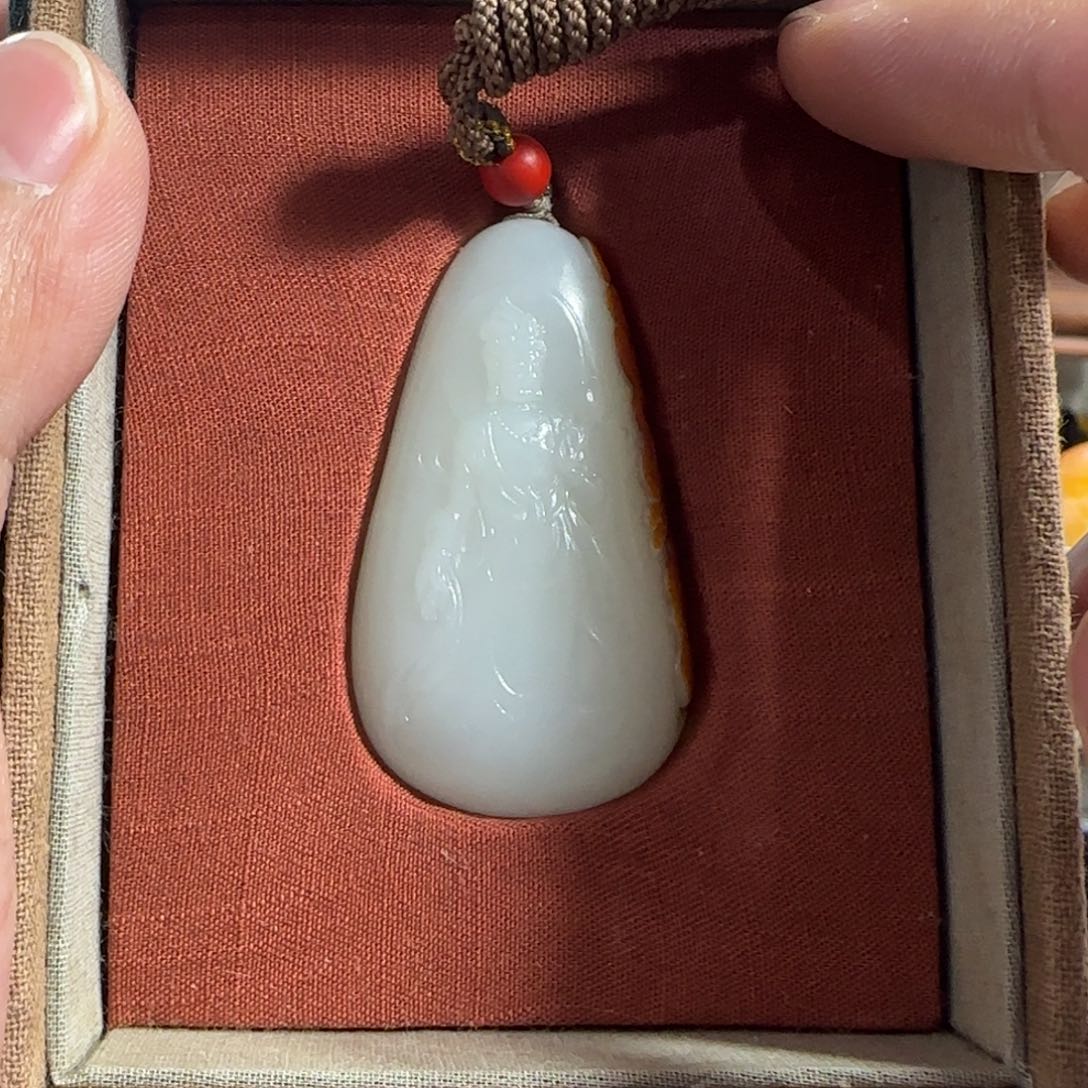 和田玉挂件未镶嵌