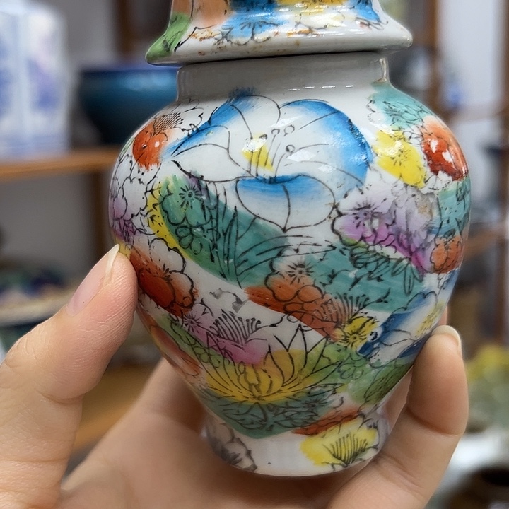 将军罐粉彩0000000000