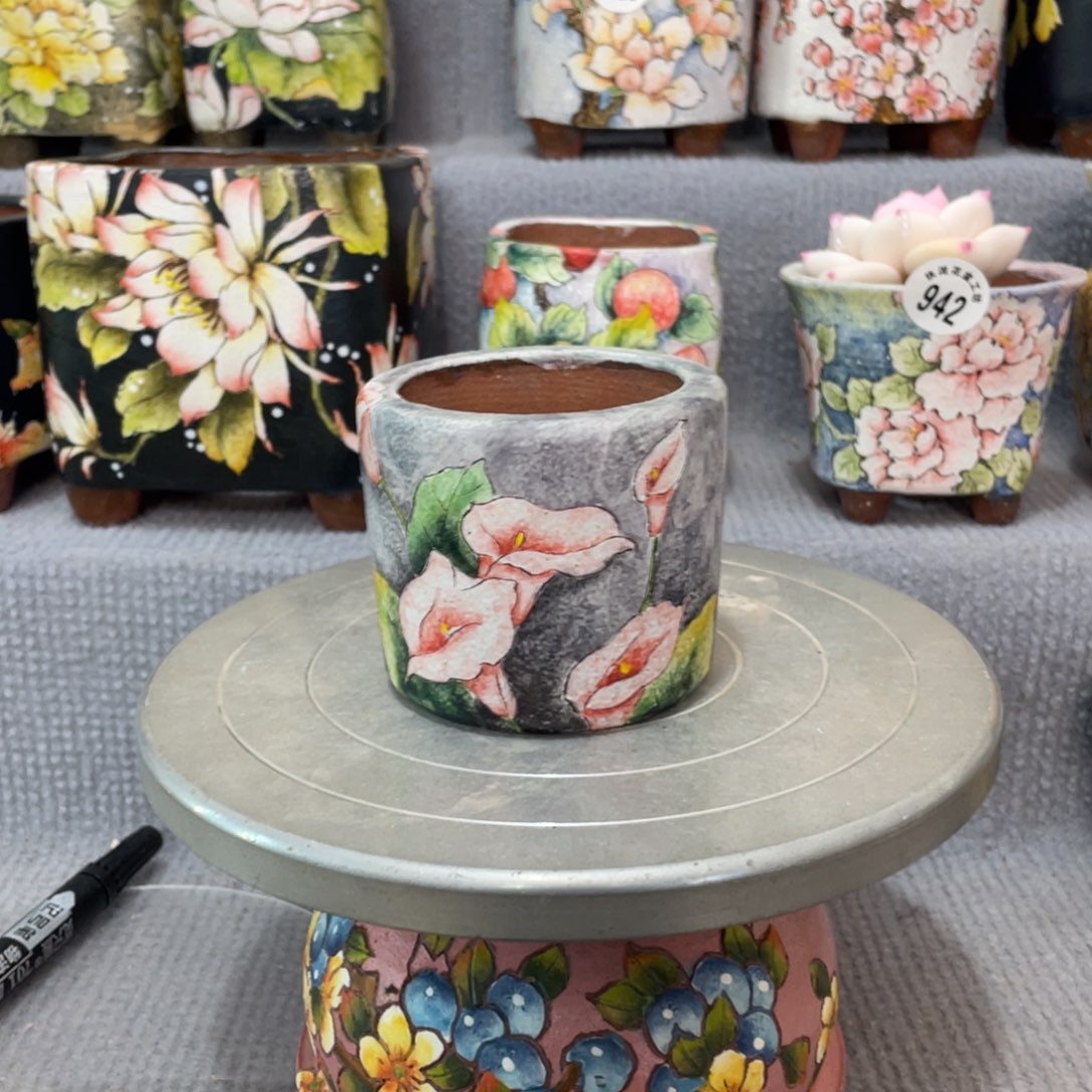 扶泥      口6.5高7 