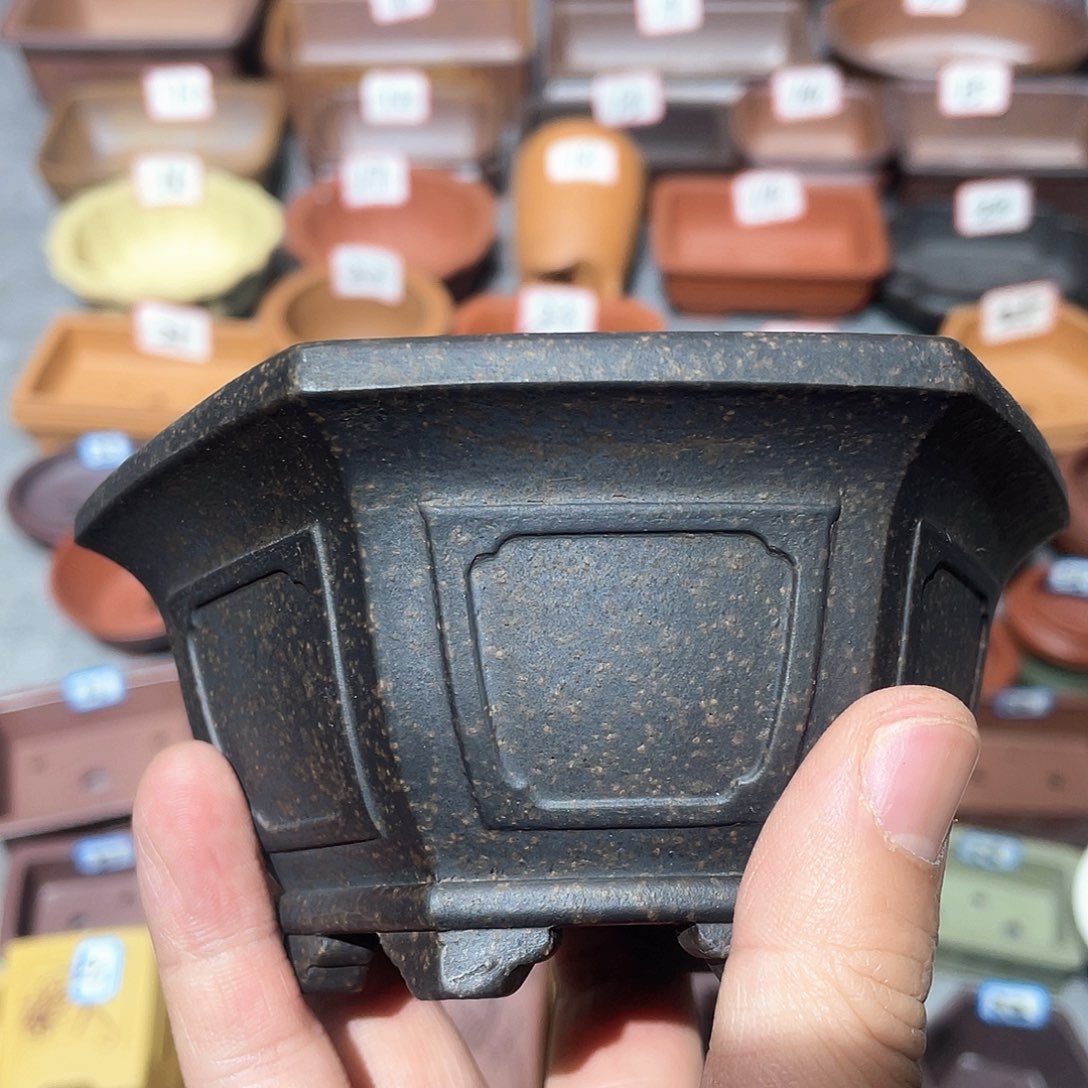 娜*紫砂小盆9*5二个