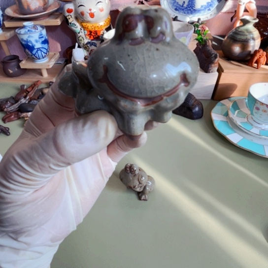 紫砂茶盘土***柔小玄子海外回流瓷器