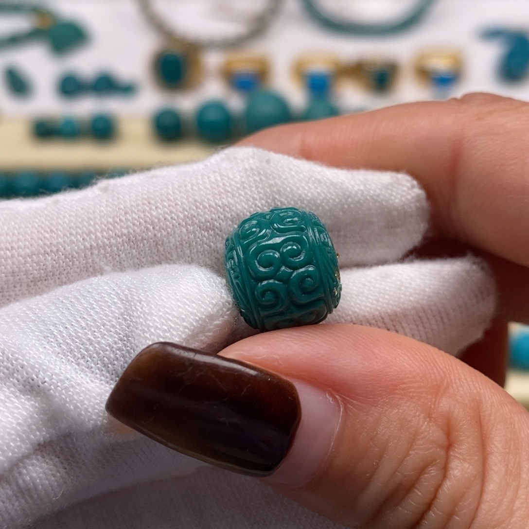 绿松石未镶嵌珠宝奇石1015