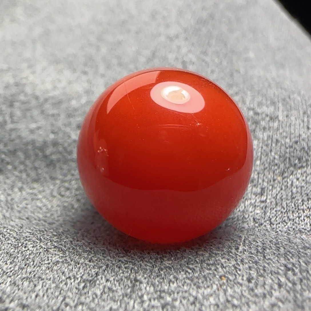 南红玛瑙未镶嵌13.4mm（拍前请咨询）
