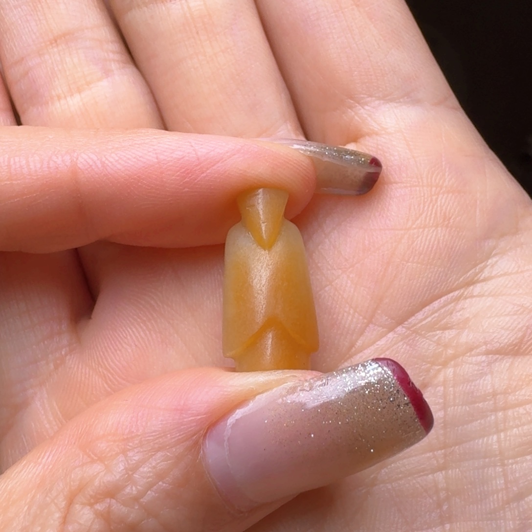 和田玉颈饰未镶嵌马**溪