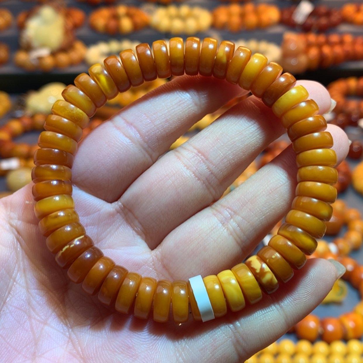 【闪购商品】未镶嵌蜜蜡手串蜜蜡手串