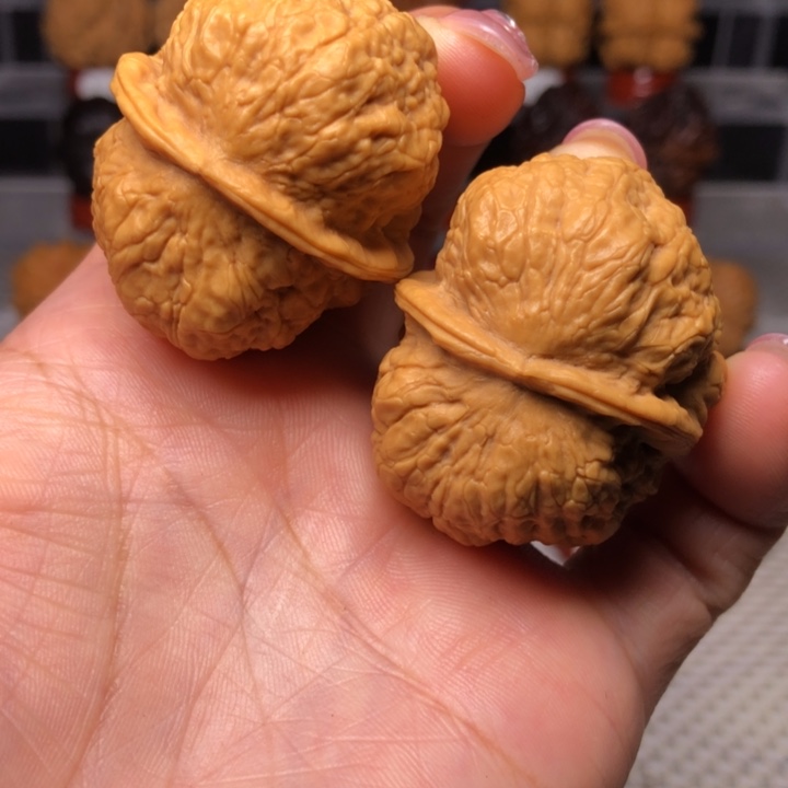 把件文玩核桃13灵山老蟾