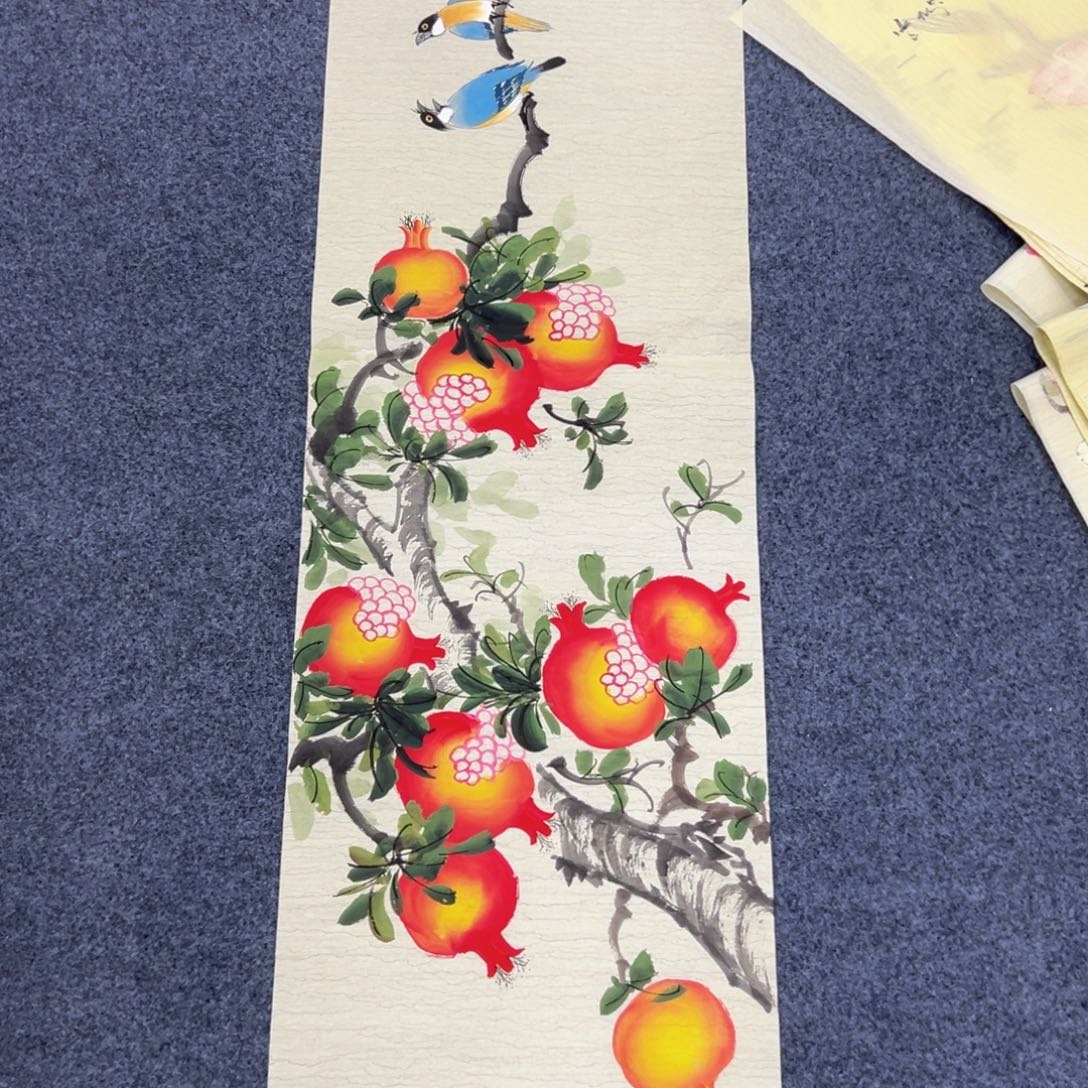 国画国画作品宣纸纯手绘