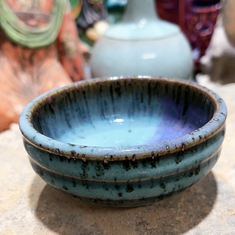 瓦当摆件摆件茶桌茶台陶瓷