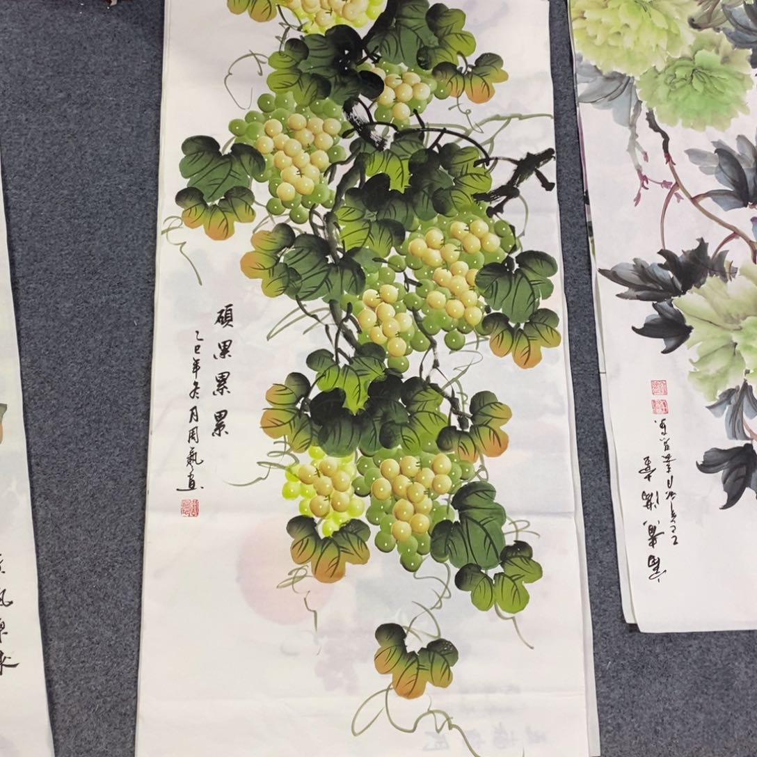 国画尺寸100×50三尺精品手绘画