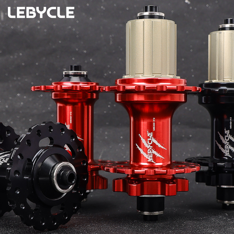 乐百客山地车花鼓5培林120超响六爪棘轮塔基32孔36快拆轮组车圈