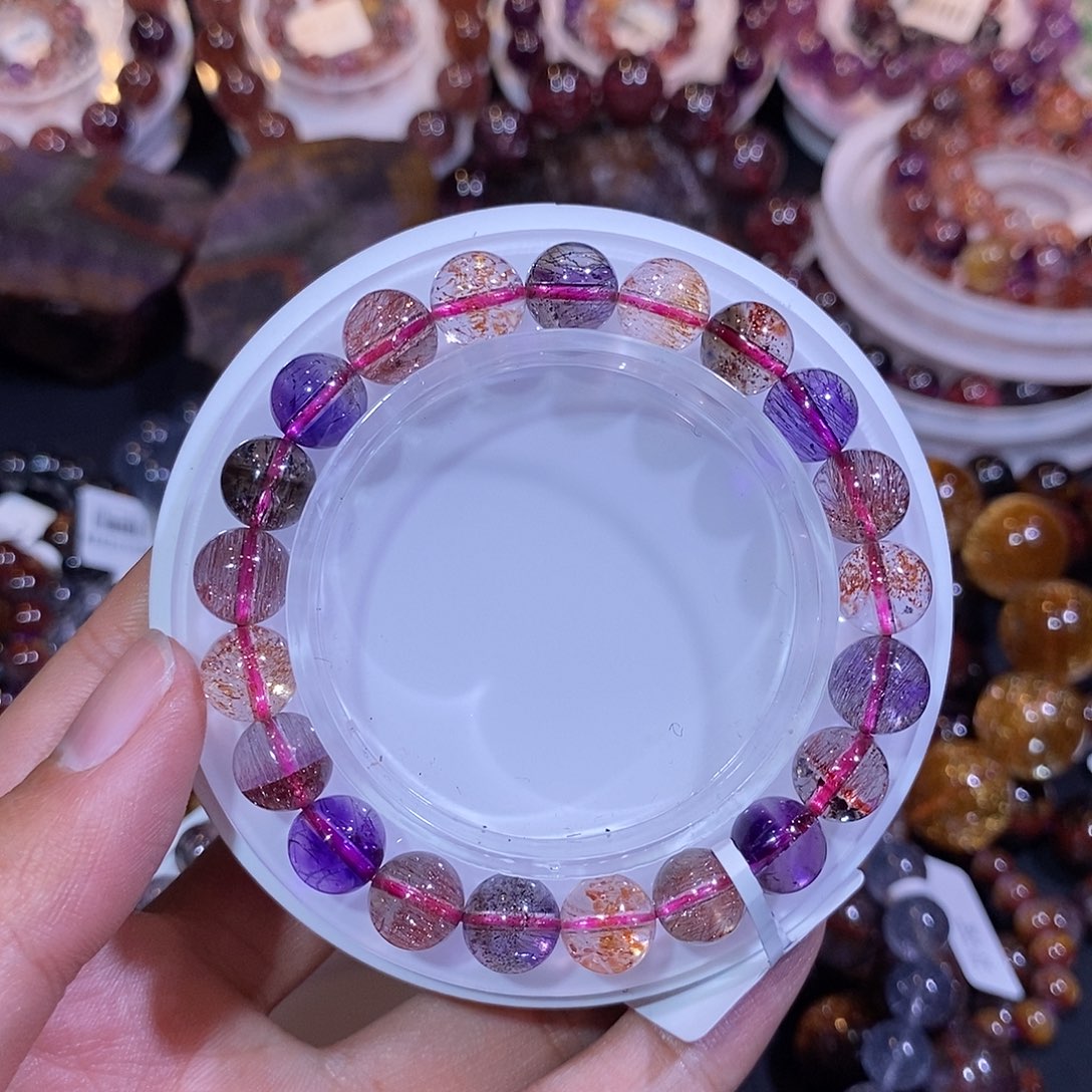 水晶手链未镶嵌9.2mm左右