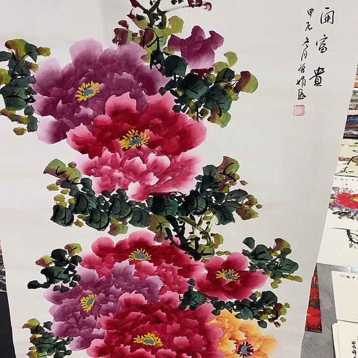 三个张画廊直播间！
