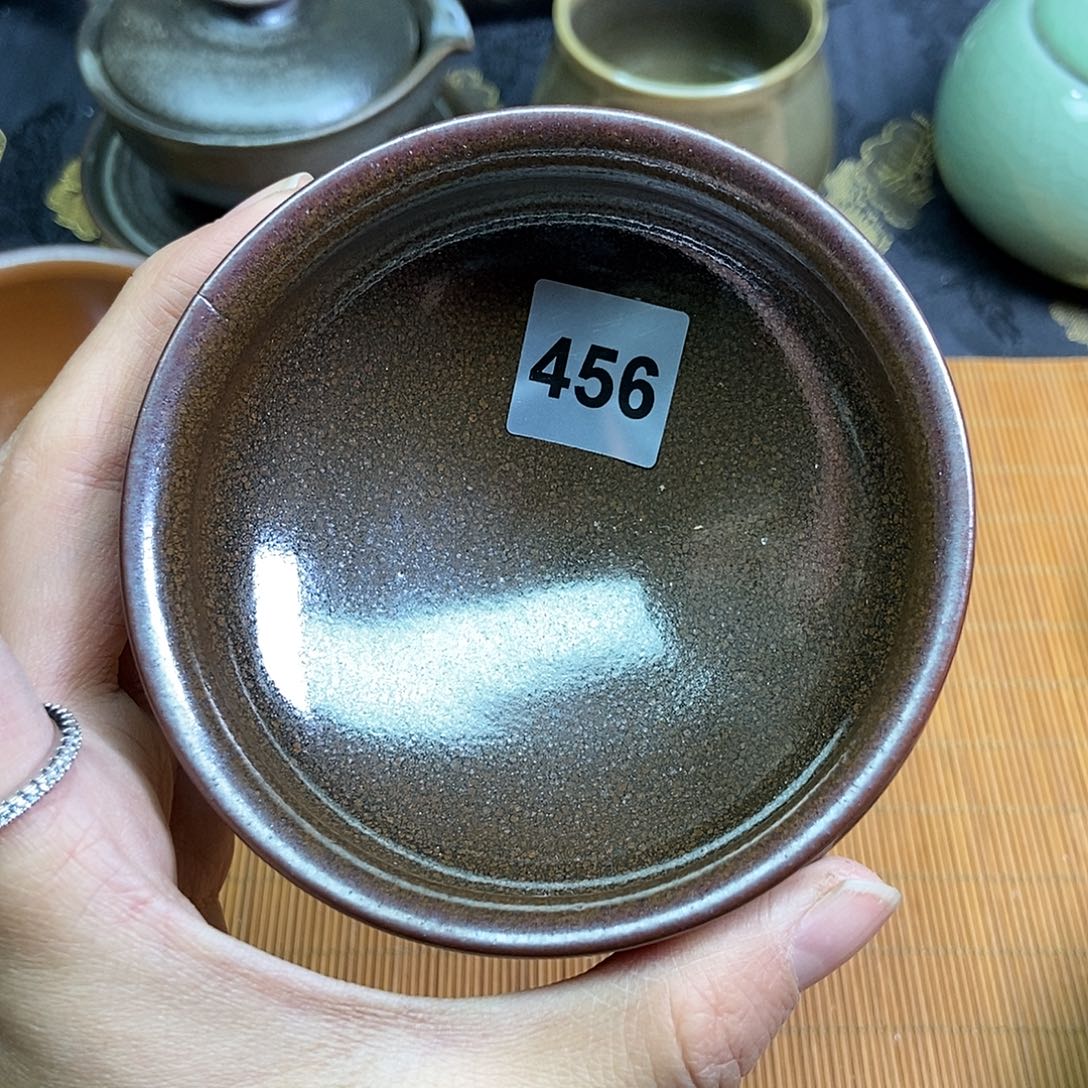 X***7茶盏伊伊建窑建盏茶器456瑕疵