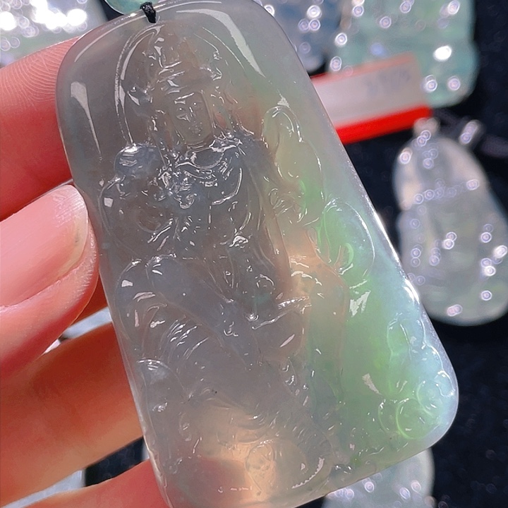 翡翠颈饰未镶嵌22，