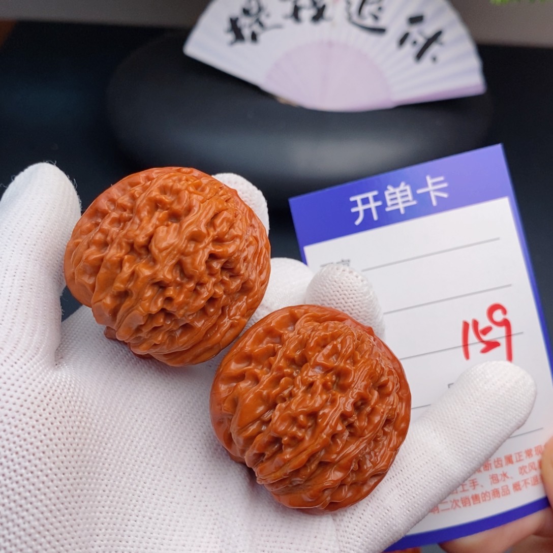 把件文玩核桃39楼子159