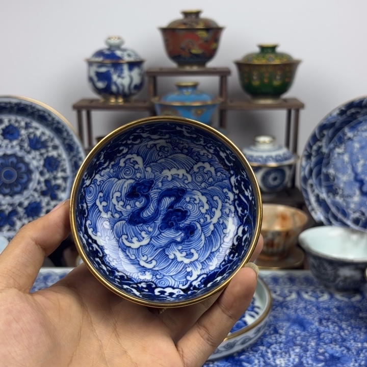 芝***、景德镇手工手绘陶瓷