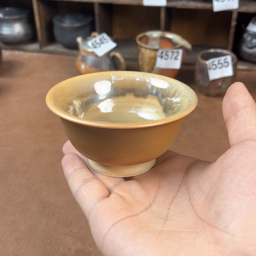 杯柴烧茶器主人杯