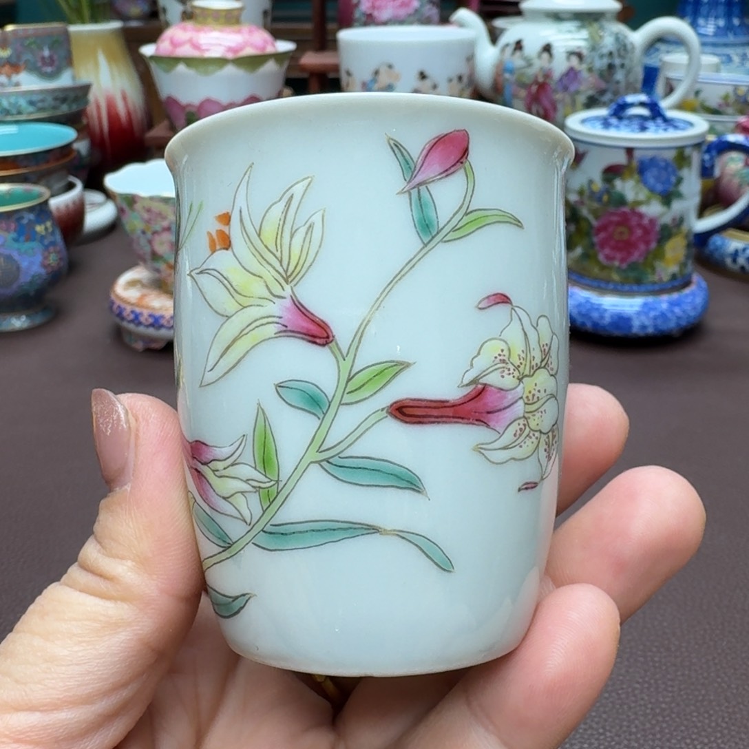 瓷片景德镇仿古手工制作精品展示