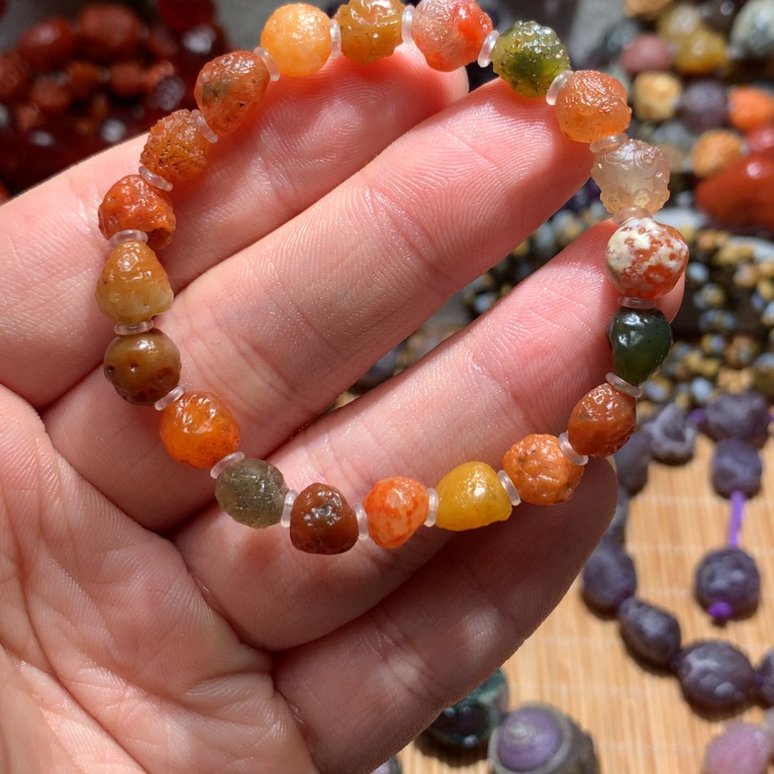 玛瑙/玉髓未镶嵌车挂