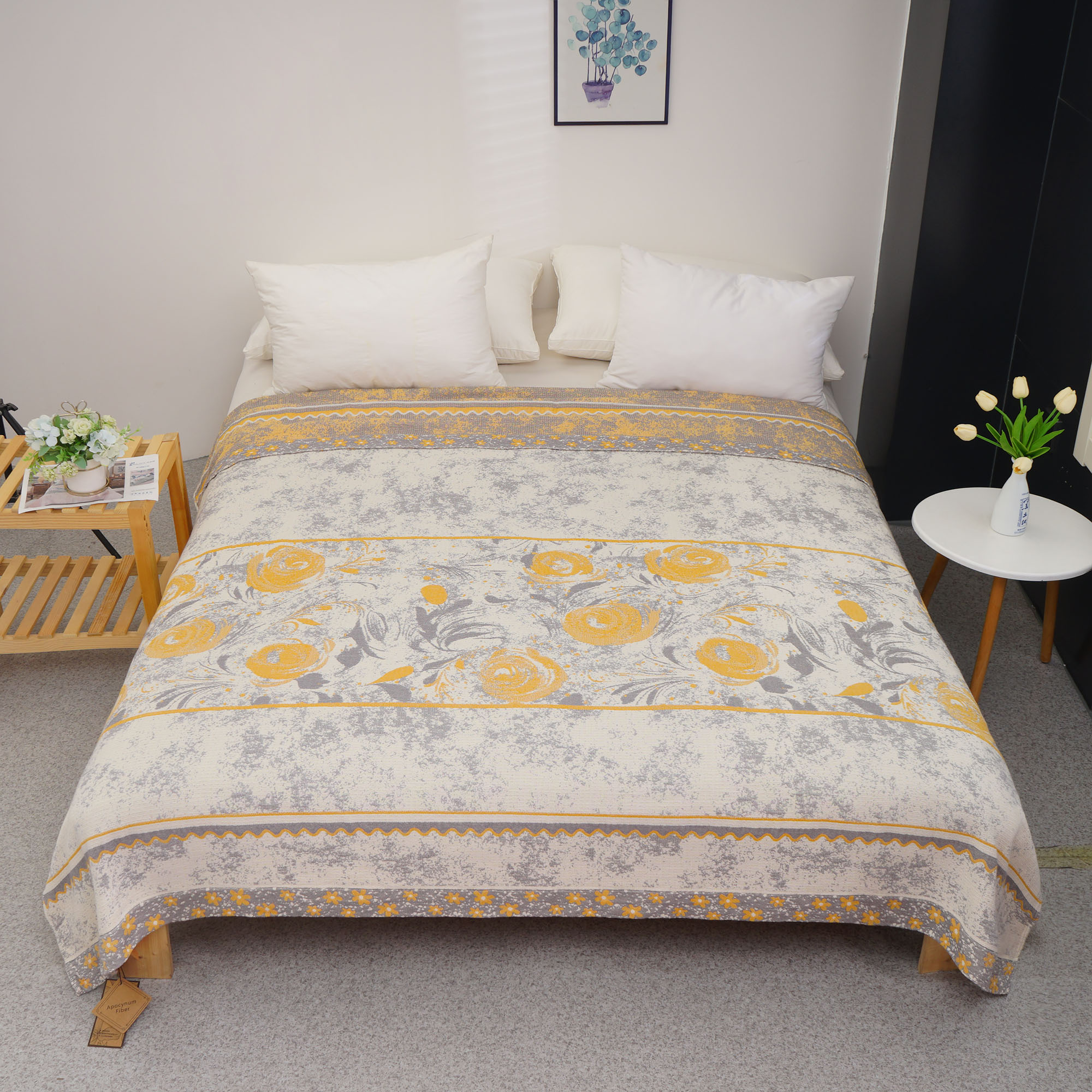 【幽梦】200*230cm天然罗布麻软凉席