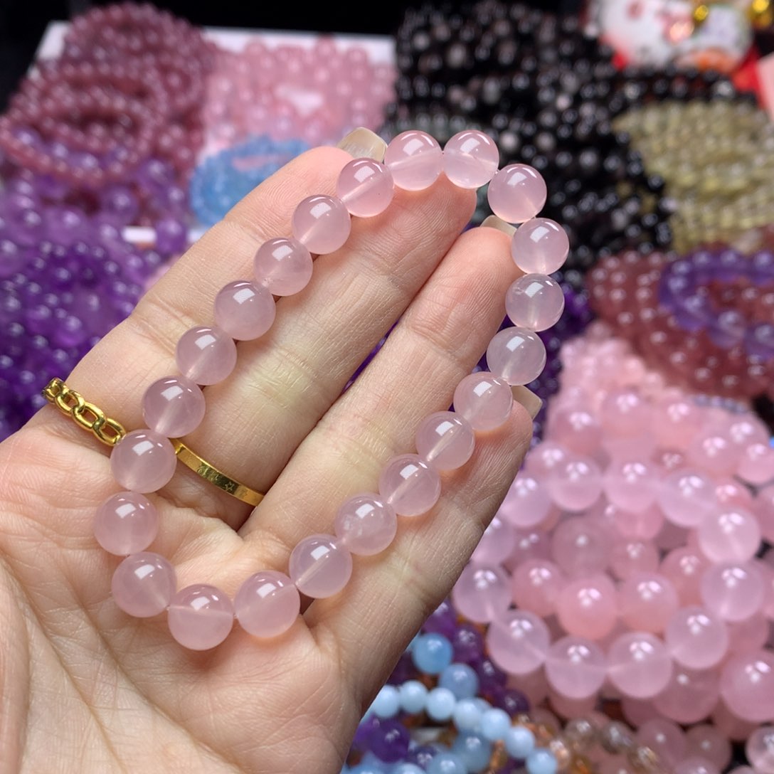 水晶手链未镶嵌馋*啊马粉卡8+