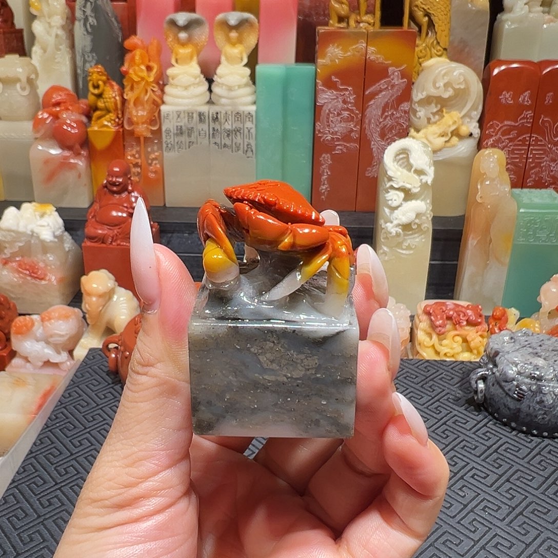 一***光寿山石批发一个3.3