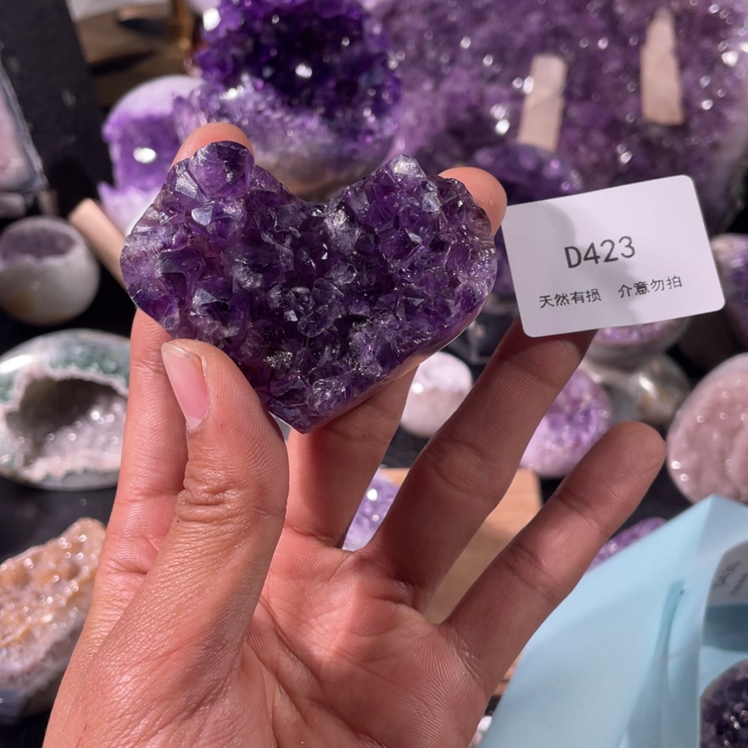 紫晶大型摆件（非配饰）未镶嵌