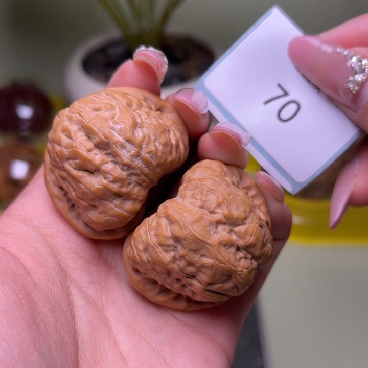 文玩核桃把件38尺蛤蟆70