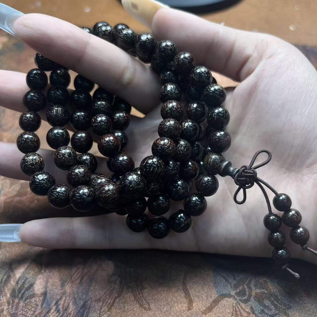 七贤斋文玩手串多圈1【无礼盒】@@YS978