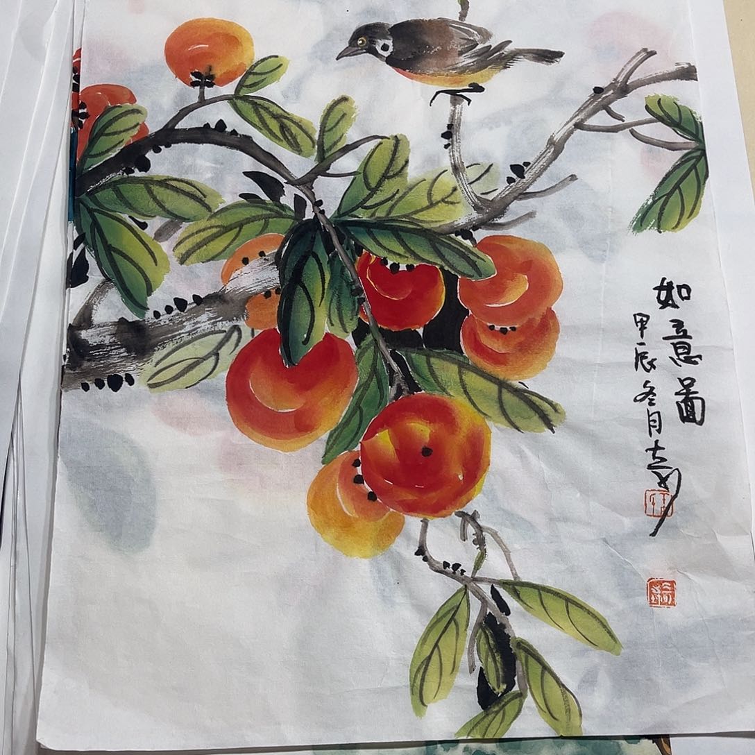 姜奇老师花鸟作品