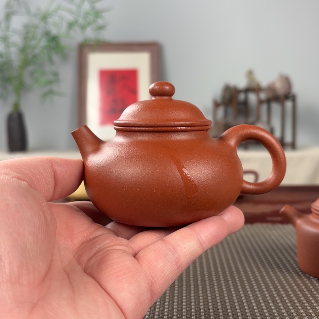 紫砂茶壶黄龙山原矿紫砂壶