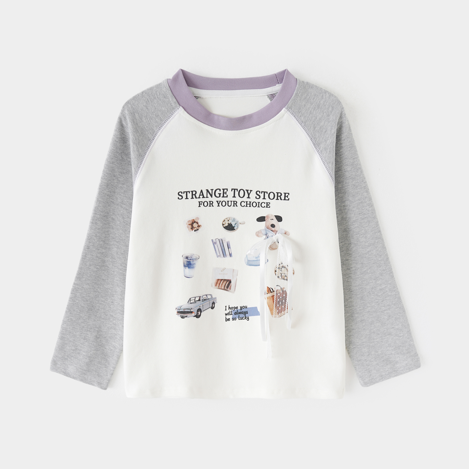 女童早秋上衣春秋洋气儿童长袖T恤宽松女中大童秋装T恤MYMQ1168