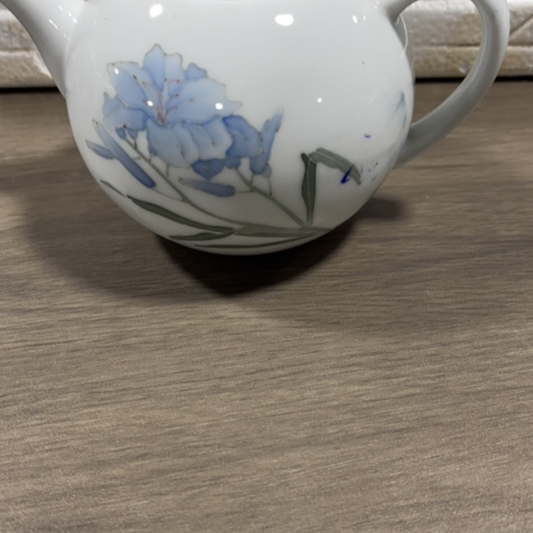 釉下五彩450茶壶（微瑕）