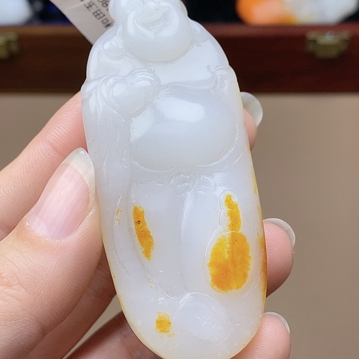 和田玉挂件未镶嵌F